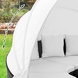 Casaria® Rattan Sonneninsel 230 cm mit Sonnendach - 5