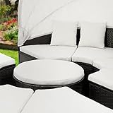 Casaria® Rattan Sonneninsel 230 cm mit Sonnendach - 7