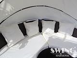 Swing & Harmonie Polyrattan Sonneninsel 180cm Kissen